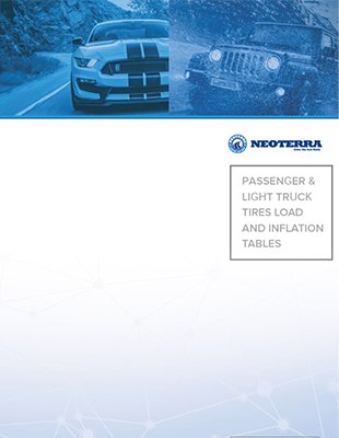 PASSENGER TIRES LOAD AND INFLATION TABLES