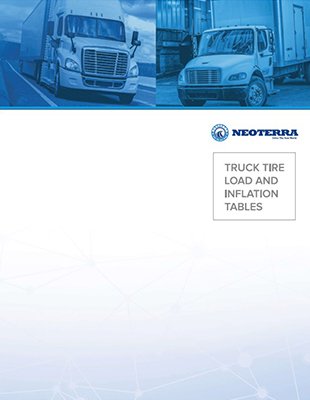 TRUCK TIRE LOAD AND INFLATION TABLES